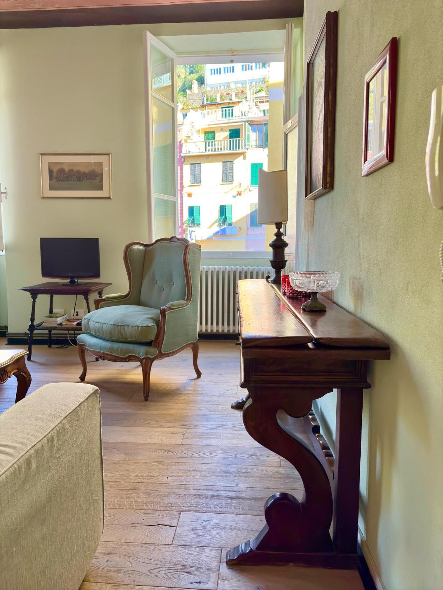 Marina Apartment, Unique, Authentic, Beachfront, 2 Aircondo Bdr , 2Bht, Easy To Train Or From Private Parking Vernazza Eksteriør billede